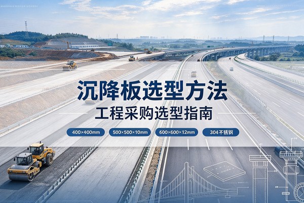 滦州沉降板选择方法